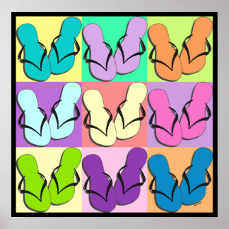 Póster Flip Flop Parade Poster