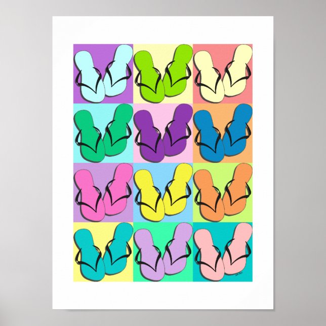 Póster Flip Flop Parade Poster (Frente)
