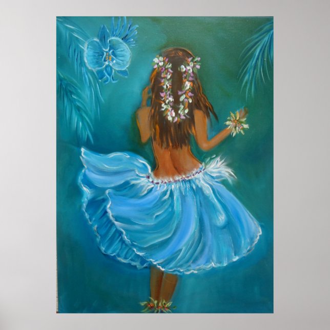 Póster Flirty Hula Skirt (Frente)