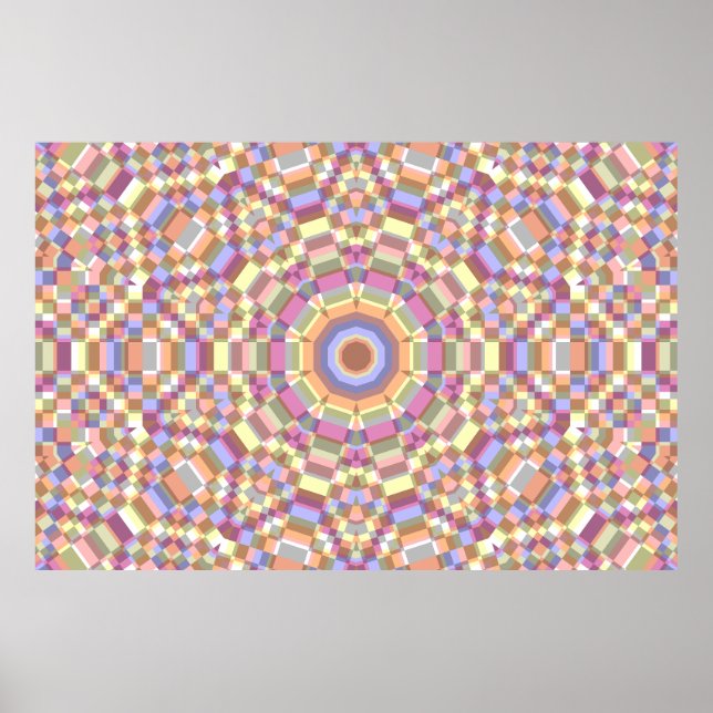 Póster Floor Pattern For A Tarot Theater Piece (Frente)