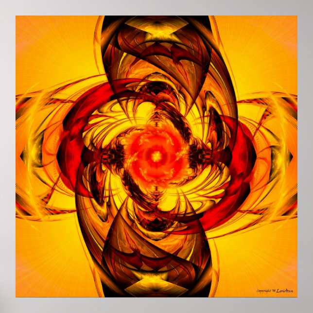 Póster Flor (Frente)