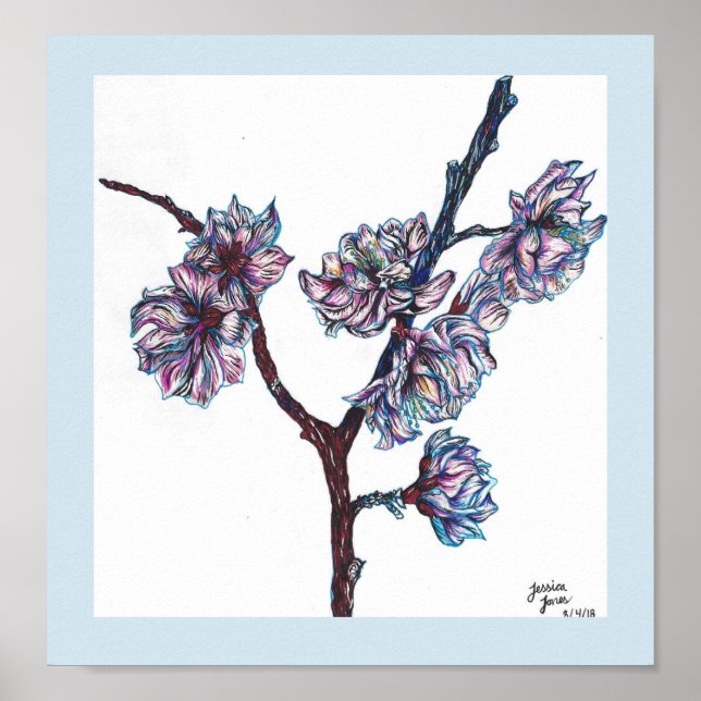 Póster Flor (Frente)