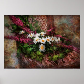 Póster Flor - Asiento Reservado