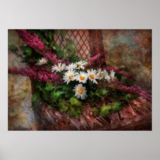 Póster Flor - Asiento Reservado (Frente)