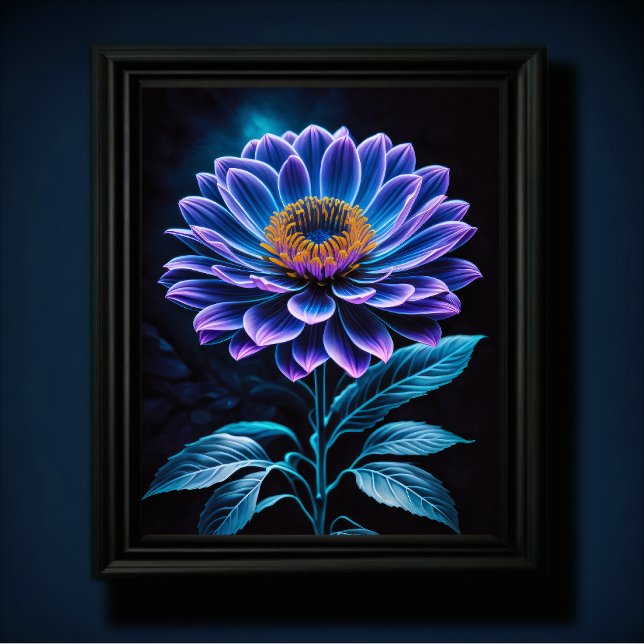 Póster Flor azul (Subido por el creador)