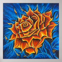 Póster Flor bailarina