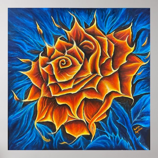 Póster Flor bailarina (Frente)