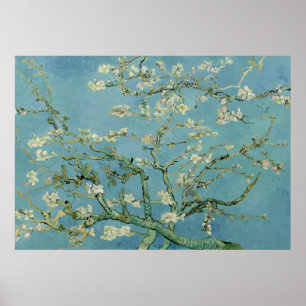 Póster Flor de almendra por Vincent Van Gogh