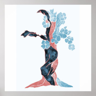 Póster Flor de árbol