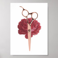 Flor de borgoña de estilo peinado-Rosa