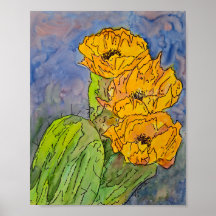 Flor de Cactus Amarillo