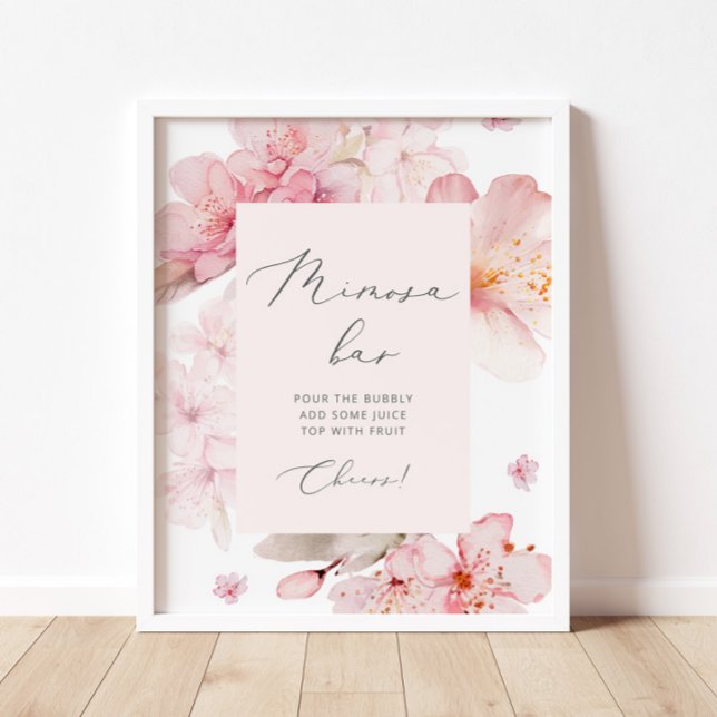 Póster Flor de cerezo Sakura Bar Mimosa (Subido por el creador)