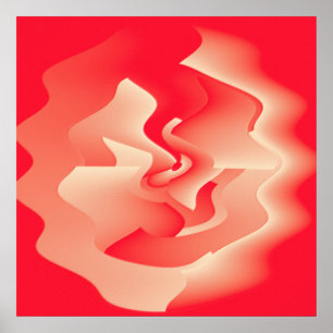 Póster flor de coral