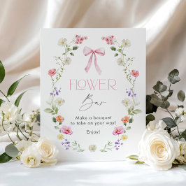 Póster Flor de flores silvestres bebé en flor