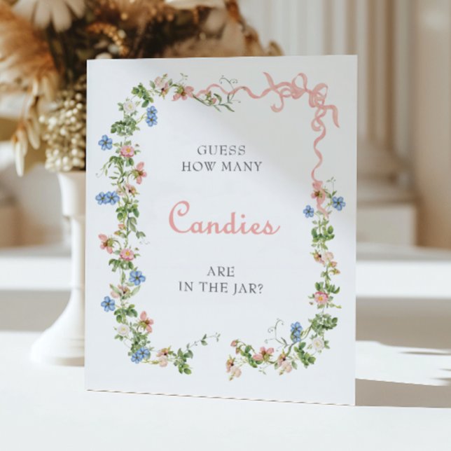 Póster Flor de flores silvestres cuelga cuántos caramelos (Subido por el creador)