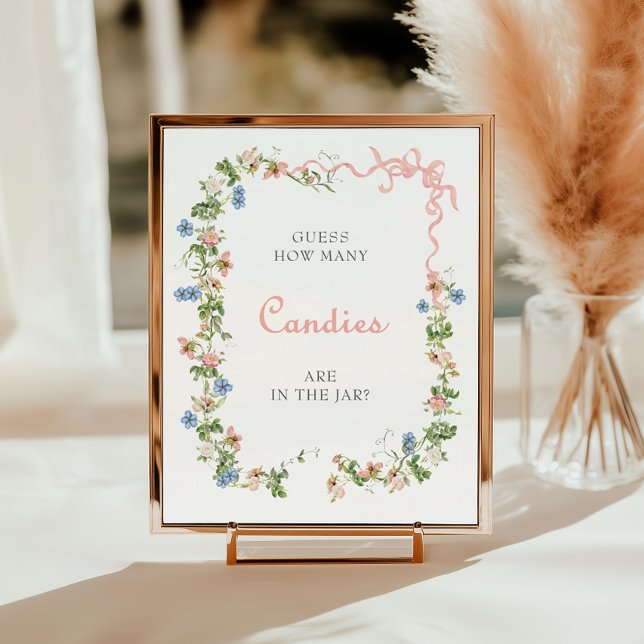 Póster Flor de flores silvestres cuelga cuántos caramelos (Subido por el creador)