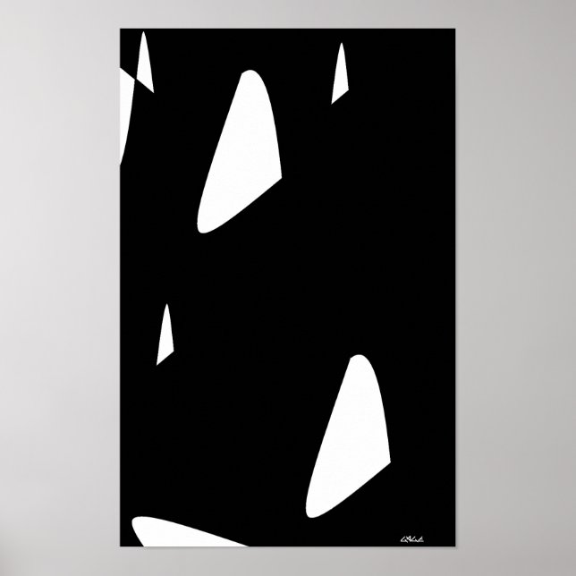 Póster Flor de flujo (Frente)