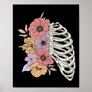 Póster Flor de jaula fácil disfraz de Halloween
