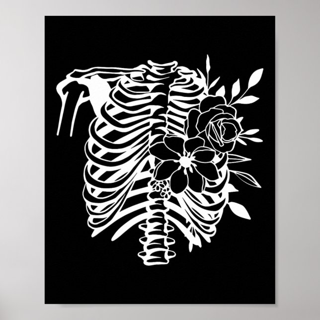 Póster Flor de jaula fácil disfraz de Halloween 1 (Frente)