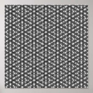 Póster Flor de la armadura compleja #3 de la vida