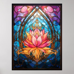 Póster Flor de Loto