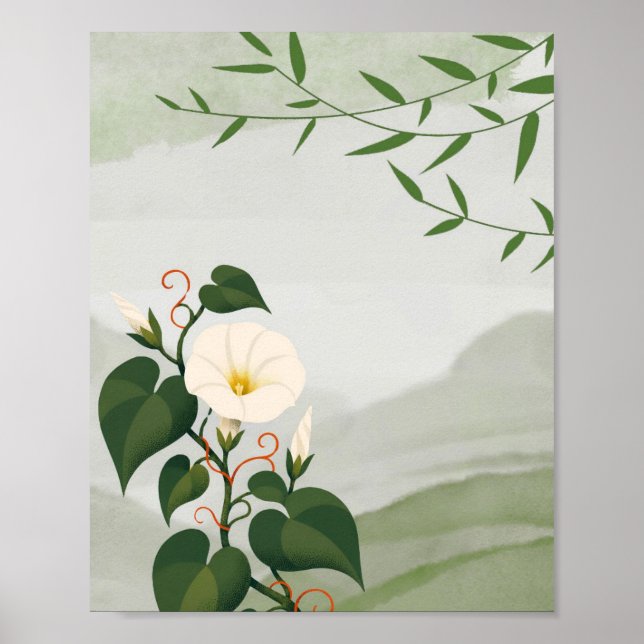 Póster Flor de luna  (Frente)