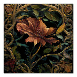 Póster Flor de paro