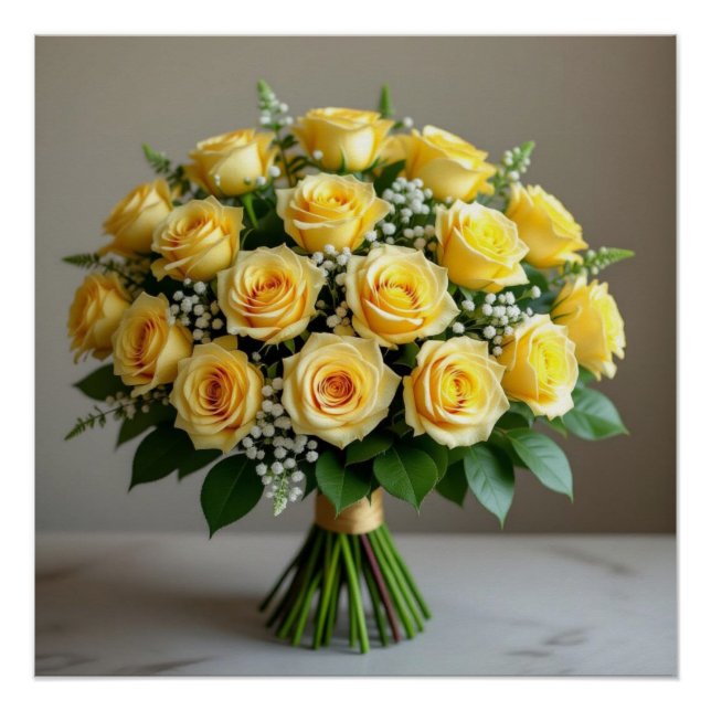 Póster Flor de Rosa (Anverso)