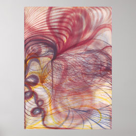 Póster Flor de Samuel Warrand por Georgiana Houghton