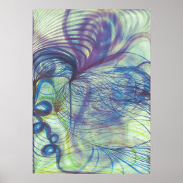 Póster Flor de Samuel Warrand por Georgiana Houghton Pos