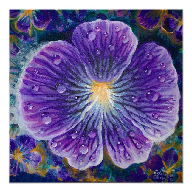 Póster Flor de Villa (Anverso)