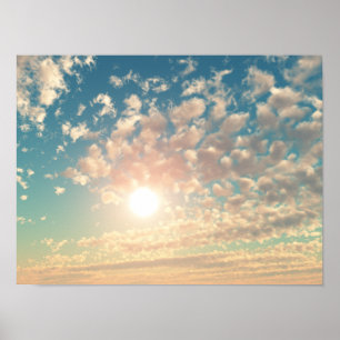 Póster flor del sol
