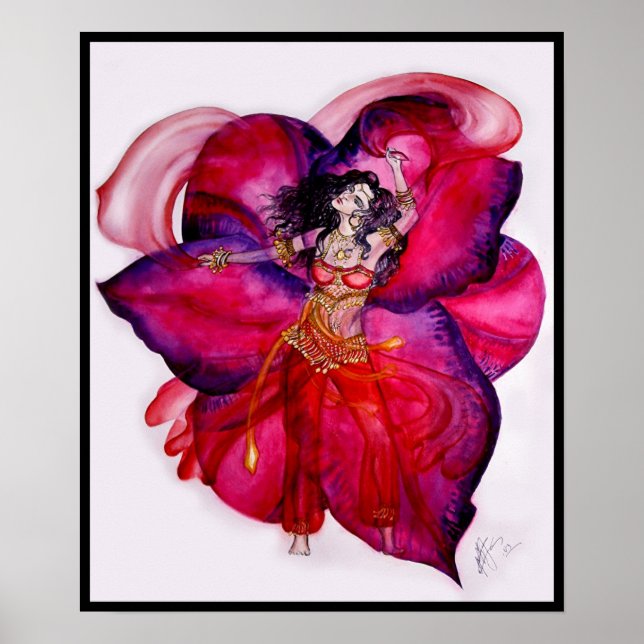 Póster Flor desértica (Frente)