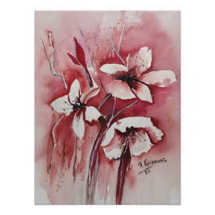 Póster Flor Fantasía