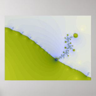 Póster Flor fractal