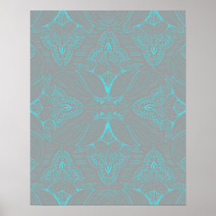 Póster Flor Mandala 6
