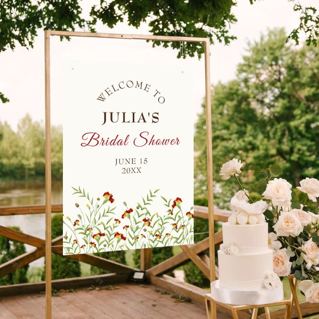 Póster Flor salvaje Amarillo Marigold Foliage Bridal Show (Subido por el creador)