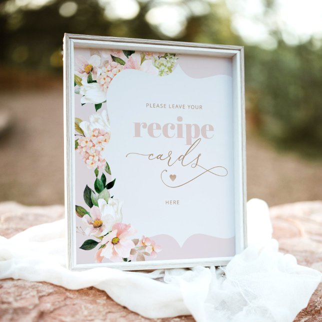 Póster Flor silvestre floral de Rubor deja tu receta (Subido por el creador)