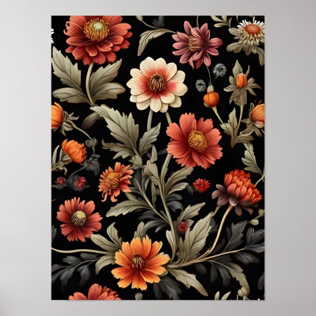 Póster Flor silvestre india (Frente)