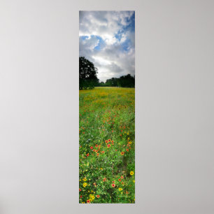 Póster Flor silvestre Meadow - Ruta del mayordomo - Austi
