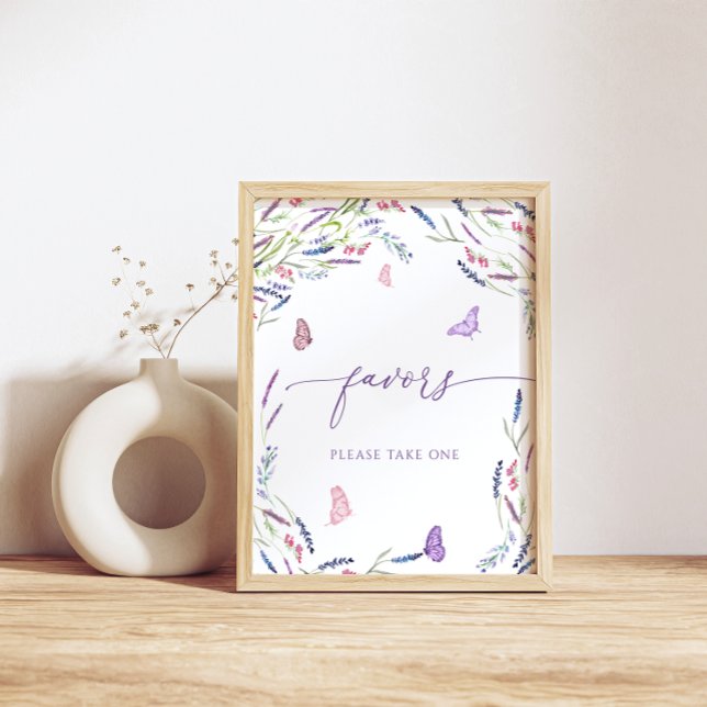 Póster Flor silvestre y mariposas favorecen al Poster (Subido por el creador)