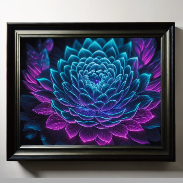 Póster Flor superior pintada 5:4 (Subido por el creador)