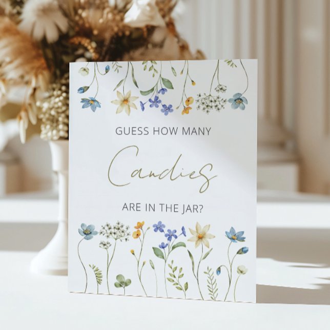 Póster Flora de flores silvestres Cuántos caramelos (Subido por el creador)