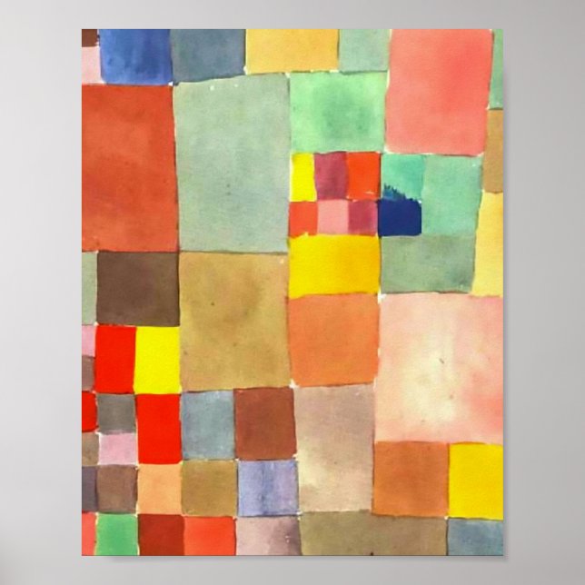 Póster Flora En Sand Paul Klee (Frente)