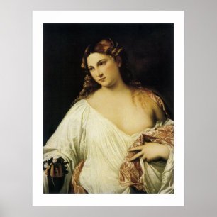 Póster Flora, por Titian