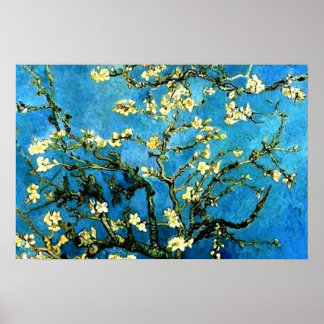 Póster Floración Almendro VanGogh