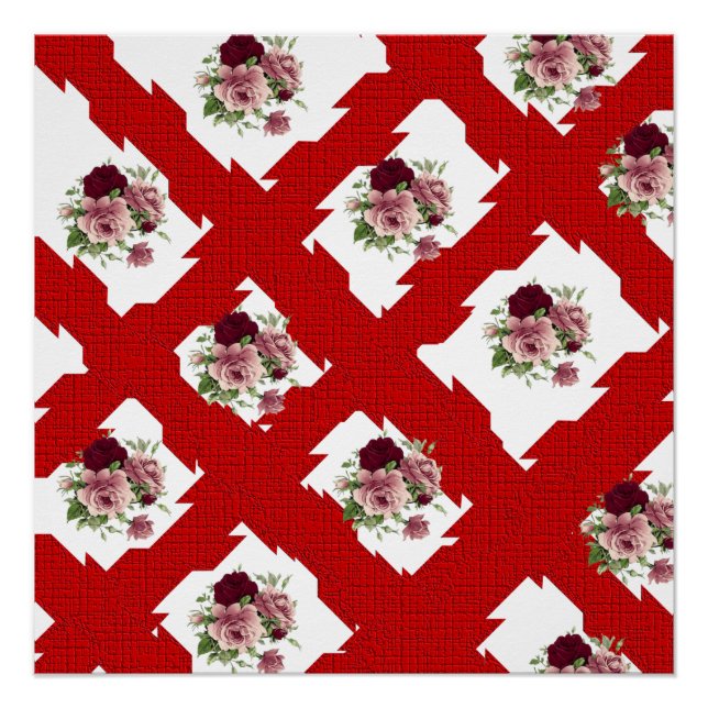 Poster floral (Anverso)