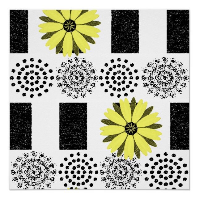 Poster floral (Anverso)