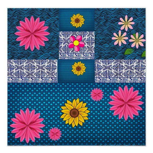 Poster floral (Anverso)