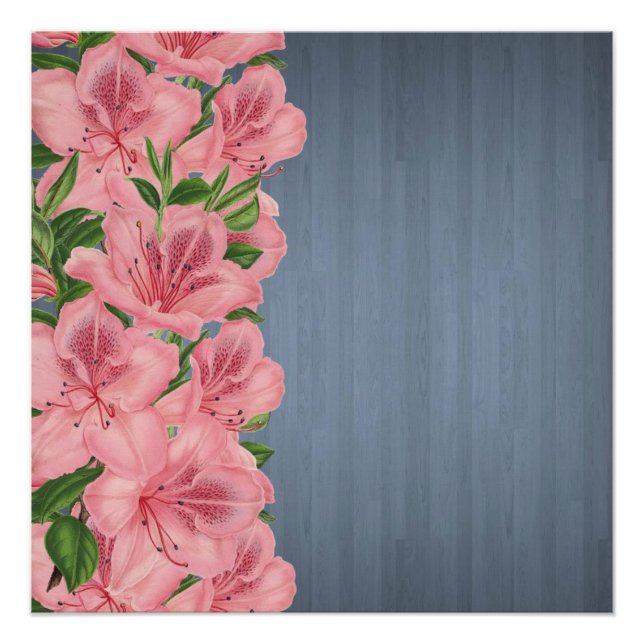 Poster floral (Anverso)